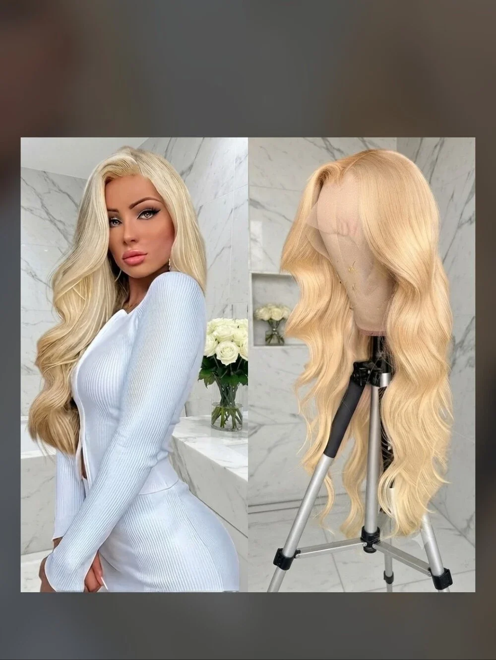 Blonde Bombshell Lace Front Wig | READ BELOW